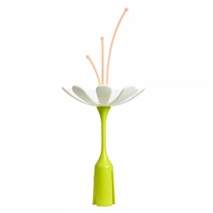 Boon, accesoriu uscare vase bebelusi, Stem, alb