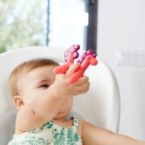 Boon, jucarie pentru dentitie bebelusi Unicorn, nu contine ftalati