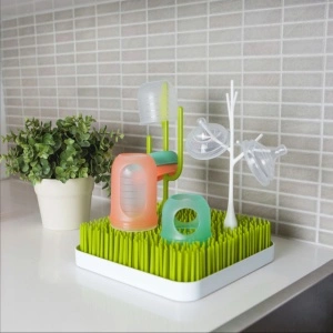Boon, suport uscat accesorii bebelus, Grass, verde, nu contine ftalati