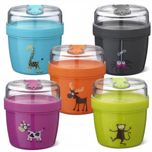 Caserola compartimentata N'Ice Box cu disc racire, Carl Oscar, lime