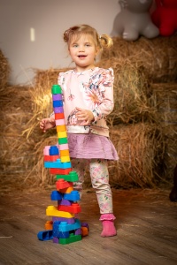 Set cuburi moi de construcție premium Gerardo’s Toys – 71 piese | Bio, antibacteriene cu ioni de argint, pentru 6+ luni, fabricate în UE (Estonia) - Img 4