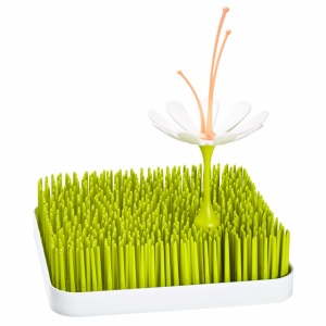 Boon, accesoriu uscare vase bebelusi, Stem, alb, nu contine ftalati