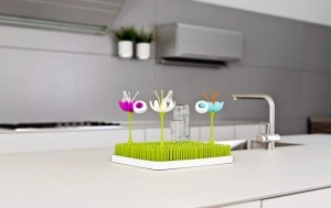 Boon, suport uscat accesorii bebelus, Lawn, verde, nu contine ftalati