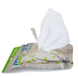 Șervețele 100% naturale, neparfumate umede/uscate - My Wipes by Potette Plus - Img 6