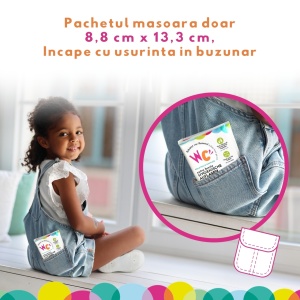 WuCetki Protecție igienică de toaletă pentru copii și adulți, pachet 30 buc - Img 7