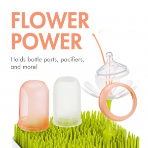 Boon, accesoriu uscare vase bebelusi, Stem, alb, nu contine ftalati