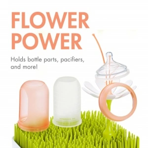 Boon, accesoriu uscare vase bebelusi, Stem, alb, nu contine ftalati