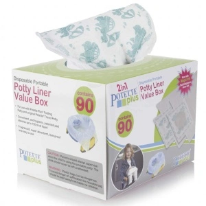 Potette Plus, Pungi de unică folosință pentru olita portabila, 90 buc/set