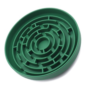 Yatrick Bol Slow Feeder pentru câini și pisici - Silicon alimentar anti-sufocare, antiderapant, hrănire lentă, stimulator digestiv - culoare lila - Img 8