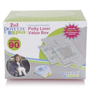 Potette Plus, Pungi biodegradabile pentru olita portabila, 90 buc/set - Img 7