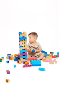 Set de construcție cuburi moi Gerardo’s Toys 21 piese – jucărie educativă senzorială soft pentru bebeluși și copii 6+ luni | cuburi sigure, motricitate, creativitate, material antibacterian - Img 2