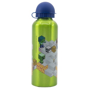 Sticlă din aluminiu 530 ml Minecraft® – Verde - Img 2