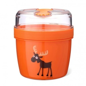 Caserola compartimentata N'Ice Cup L cu disc racire, Carl Oscar, orange