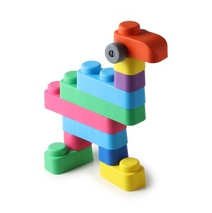 Set cuburi moi cu roți Gerardo’s Toys 21 piese – jucărie educativă senzorială soft pentru bebeluși 6+ luni | cuburi construcție sigure, motricitate, vehicule, material antibacterian - Img 6