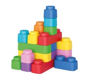 Set cuburi moi de construcție premium Gerardo’s Toys – 71 piese | Bio, antibacteriene cu ioni de argint, pentru 6+ luni, fabricate în UE (Estonia) - Img 9