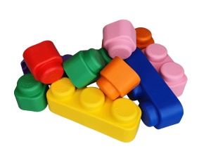 Set cuburi moi Gerardo’s Toys 10 piese – jucărie educativă senzorială soft pentru bebeluși 6+ luni | cuburi construcție sigure, motricitate, material antibacterian - Img 8