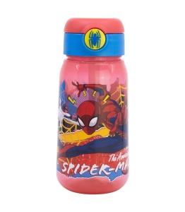 Sticlă din plastic cu pai, 510 ml, cu capac automat, Spiderman - Img 5