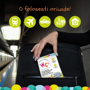 WuCetki Protecție igienică de toaletă pentru copii și adulți, pachet 30 buc - Img 5