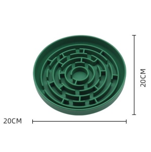 Yatrick Bol Slow Feeder pentru câini și pisici - Silicon alimentar anti-sufocare, antiderapant, hrănire lentă, stimulator digestiv - culoare lila - Img 9
