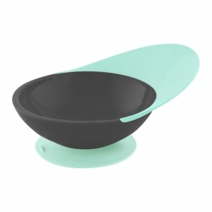 Boon, Castron bebeluș cu ventuza Catch Bowl, navy, nu contine ftalati