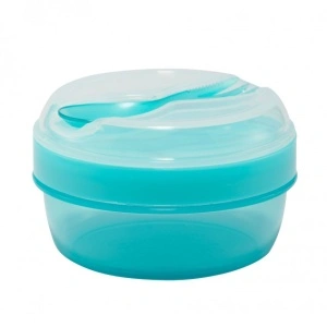 Caserola compartimentata N'Ice Box cu disc racire, Carl Oscar, 0.3l, bleu