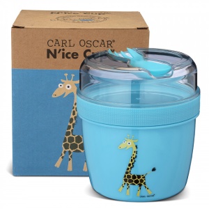 Caserola compartimentata N'Ice Box cu disc racire, Carl Oscar, bleu