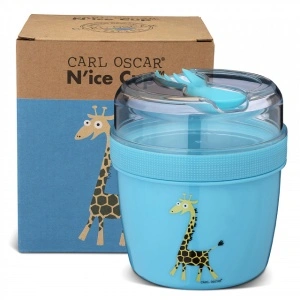 Caserola compartimentata N'Ice Box cu disc racire, Carl Oscar, bleu
