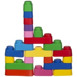 Set cuburi moi de construcție premium Gerardo’s Toys – 71 piese | Bio, antibacteriene cu ioni de argint, pentru 6+ luni, fabricate în UE (Estonia) - Img 6