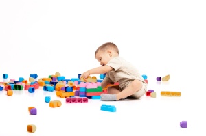 Set de construcție cuburi moi Gerardo’s Toys 42 piese – jucărie educativă senzorială soft pentru bebeluși și copii 6+ luni | cuburi sigure, motricitate, creativitate, material antibacterian - Img 2