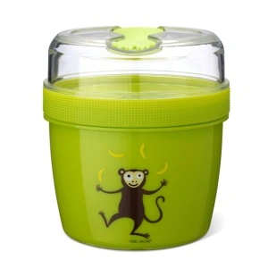 Caserola compartimentata N'Ice Cup L cu disc racire, Carl Oscar, lime