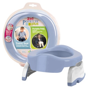 Potette Plus, Oliță portabilă pliabilă, 445g, 15 luni+, misty