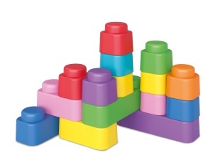 Set de construcție cuburi moi Gerardo’s Toys 21 piese – jucărie educativă senzorială soft pentru bebeluși și copii 6+ luni | cuburi sigure, motricitate, creativitate, material antibacterian - Img 7