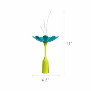 Boon, accesoriu uscare vase bebelusi, Stem, teal, nu contine ftalati