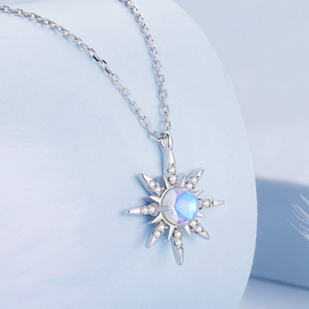 Lantisor Din Argint --- Colier din argint Colorful Sun --- Arg413G