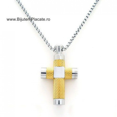 Lant inox si cruce model nou cod LC21D