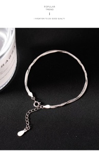 Brățară Deosebită Din Argint – Accesoriu Modern, Versatil Și Elegant Cod Arg330E - Img 9