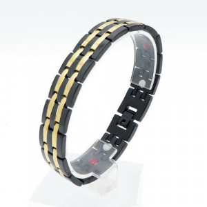 Bratara Inox Neagra -MAGNETICA- B863E