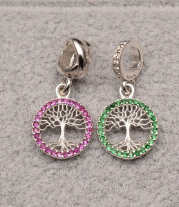 Charm Argint 925 - Tree Of Life-CHA1017 - Img 2