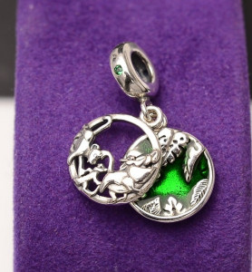 Charm din Argint - GORGEOUS LEAVES-CHA 1007 - Img 1
