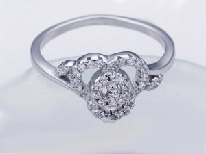 Inel Argint Hearth 925 CZ ARG10 - Img 1
