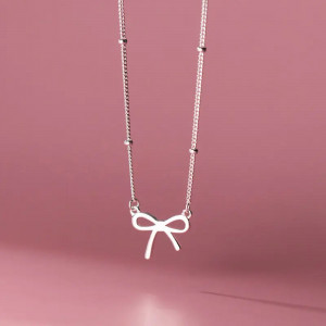 Lantisor Din Argint Cu FUNDA Finut Arg49D - Img 1