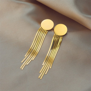 Cercei din inox AURIU Drop E3792 - Img 3