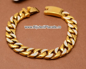 Bratara Inox Cod Cuban Solida B866C - Img 2
