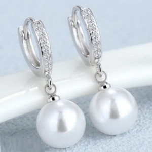 Cercei argint Elegant Pearls ARG63A - Img 2