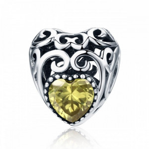 Charm Argint 925 -HEART-CHA1032C - Img 1