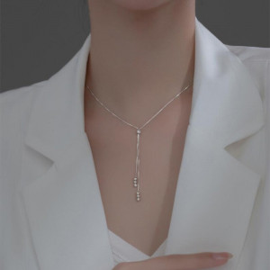 Colier din argint Choker ARG13D - Img 2