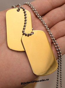 Lant inox Army(Dog Tag) cod LC198 - Img 1