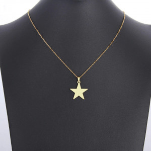 Lantisor Inox Auriu STAR- N898 - Img 2