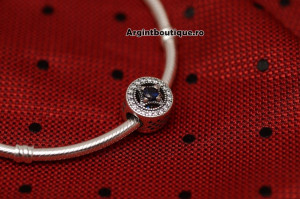 Talisman Din Argint PIATRA ALBASTRA CHA1054 - Img 4