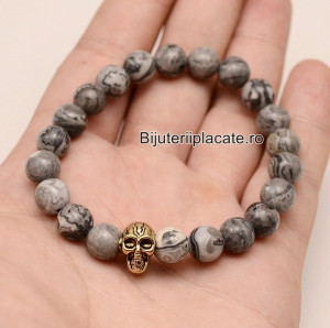BRATARA - SKULL - VINTAGE- MODEL DEOSEBIT B897D - Img 1